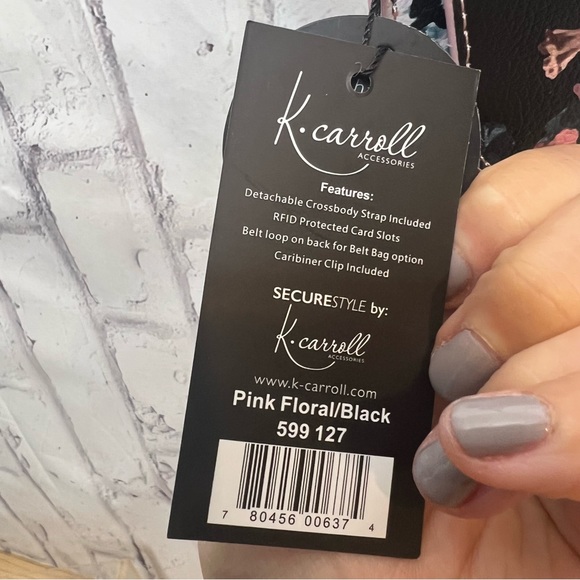 New K.Carroll crossbody - travel - Rfid protected - Picture 9 of 10